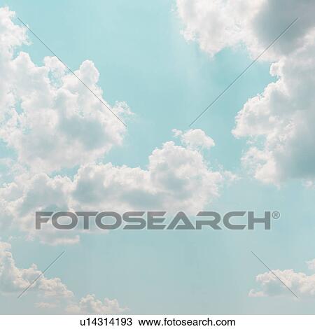 Stock Image - Blue sky. Fotosearch