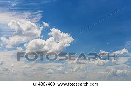 Stock Photo - Blue sky. Fotosearch