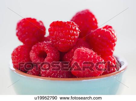Bowl filled with fresh raspberries View Large Photo Image Stock Image - Bowl filled with fresh raspberries. Fotosearch