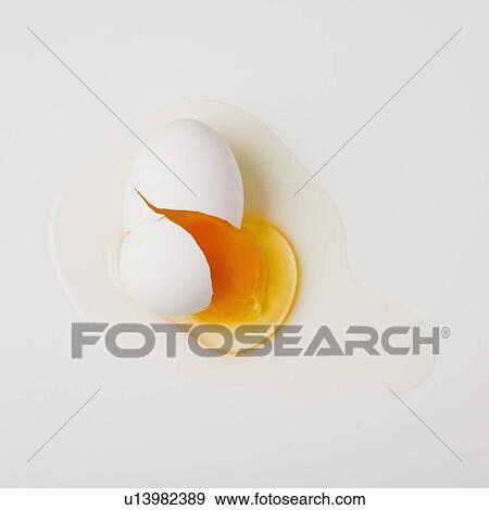 Stock Photo - Broken egg. Fotosearch