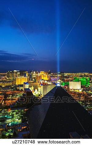 Stock Photo - Cityscape at night. Fotosearch