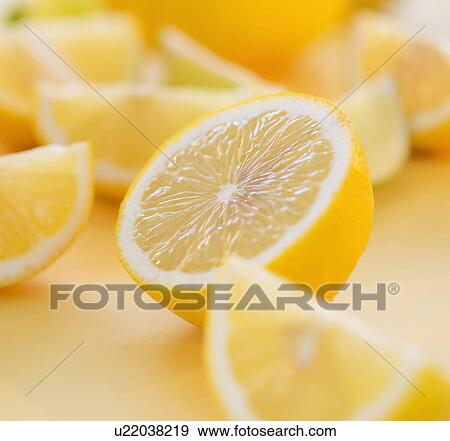 Close-up of lemon View Large Photo Image Stock Photo - Close-up of lemon. Fotosearch