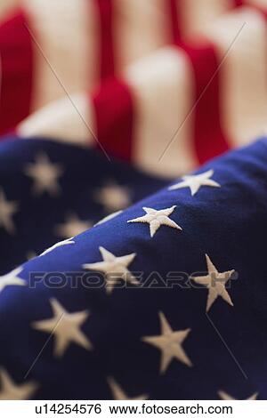 Detail of US flag, studio shot View Large Photo Image Stock Photograph - Detail of US flag, studio shot. Fotosearch
