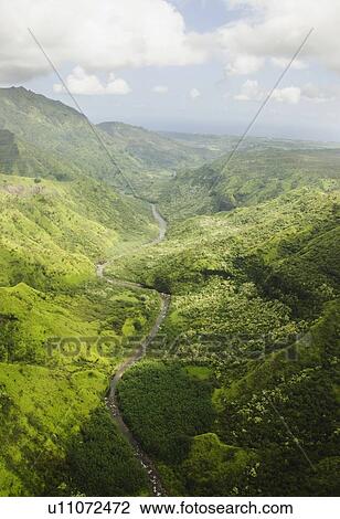 Stock Image - Green mountains. Fotosearch