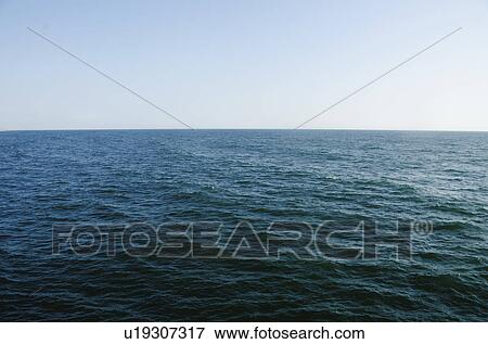 Horizon over sea View Large Photo Image Stock Photo - Horizon over sea. Fotosearch