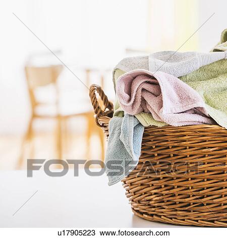 Laundry basket View Large Photo Image Stock Image - Laundry basket. Fotosearch