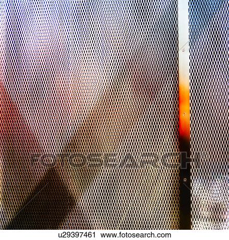 Stock Image - Mesh texture, studio shot. Fotosearch