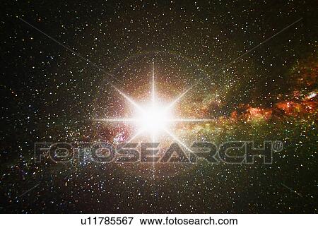 Milky way on night sky View Large Photo Image Stock Photo - Milky way on night sky. Fotosearch