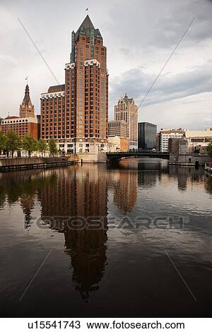 Milwaukee after heavy storm View Large Photo Image Stock Image - Milwaukee after heavy storm. Fotosearch