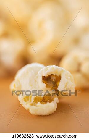 Stock Image - Popcorn Close-Up. Fotosearch