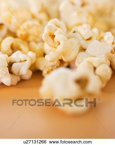 Stock Photograph - Popcorn Close-Up. Fotosearch