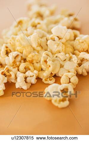 Stock Photography - Popcorn Close-Up. Fotosearch