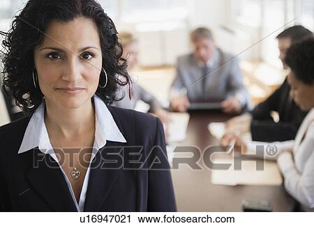 Portrait of office worker View Large Photo Image Stock Image - Portrait of office worker. Fotosearch