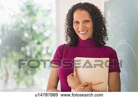 Portrait of teacher View Large Photo Image Stock Photo - Portrait of teacher. Fotosearch
