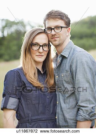 Portrait of young couple View Large Photo Image Stock Image - Portrait of young couple. Fotosearch