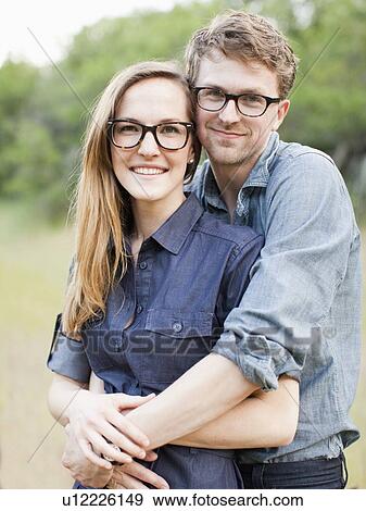 Portrait of young couple View Large Photo Image Stock Photo - Portrait of young couple. Fotosearch