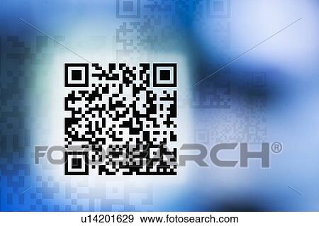Stock Photo - Quick Response code. Fotosearch