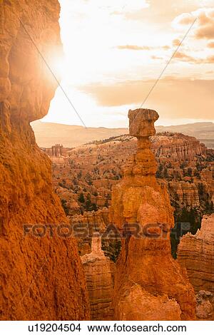 Picture - Rocks in sunlight. Fotosearch