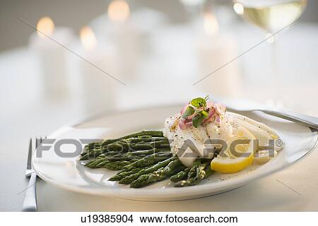 Seafood on plate in restaurant View Large Photo Image Picture - Seafood on plate in restaurant. Fotosearch