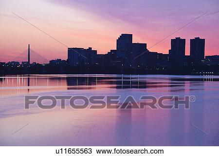 Skyline at sunrise View Large Photo Image Stock Image - Skyline at sunrise. Fotosearch