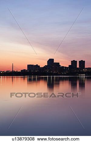 Stock Photo - Skyline of Boston. Fotosearch