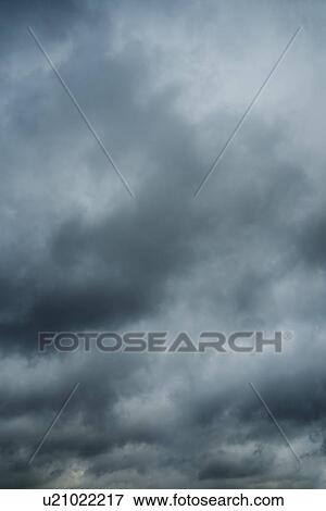 Stock Photo - Stormy sky. Fotosearch