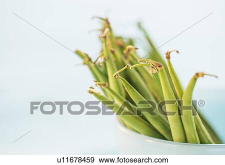 Studio shot of french green beans View Large Photo Image Stock Photo - Studio shot of french green beans. Fotosearch