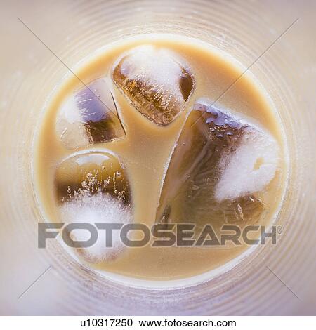 Studio shot of iced coffee View Large Photo Image Stock Image - Studio shot of iced coffee. Fotosearch