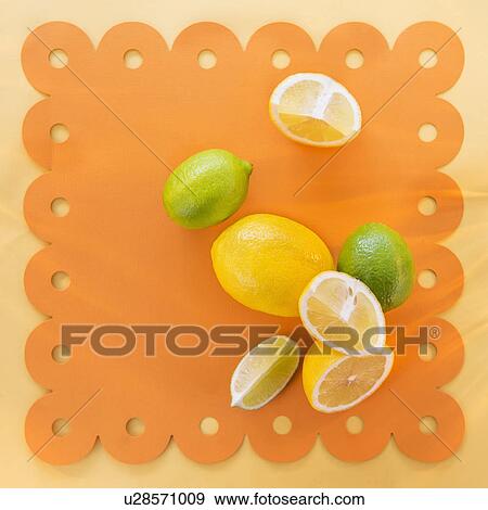 Stock Photo - Studio shot of lemons. Fotosearch