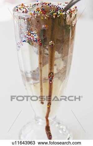 Studio shot of melting ice cream View Large Photo Image Stock Image - Studio shot of melting ice cream. Fotosearch