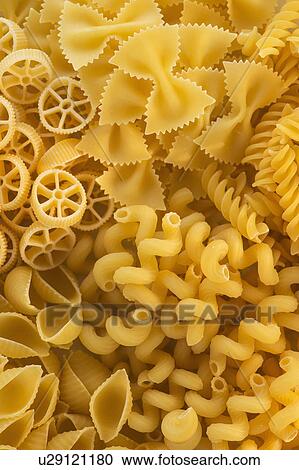 Stock Image - Studio Shot of pasta. Fotosearch