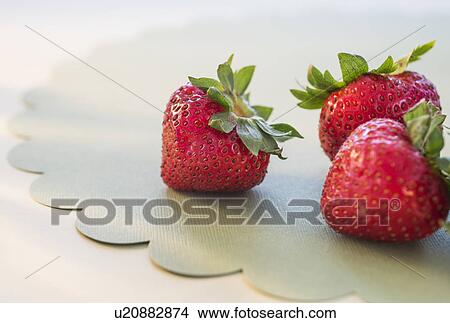 Studio shot of strawberries View Large Photo Image Picture - Studio shot of strawberries. Fotosearch