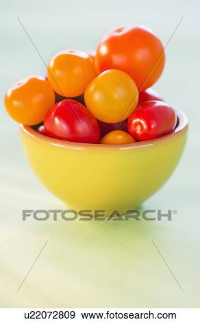 Studio Shot of tomatoes in bowl View Large Photo Image Stock Photo - Studio Shot of tomatoes in bowl. Fotosearch