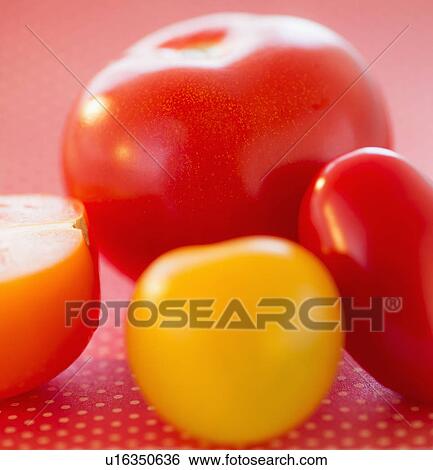 Stock Photograph - Studio shot of tomatoes. Fotosearch