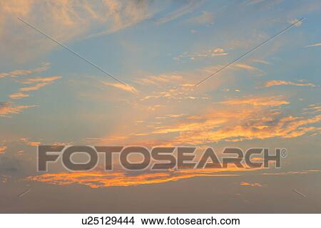 Sunset sky View Large Photo Image Picture - Sunset sky. Fotosearch