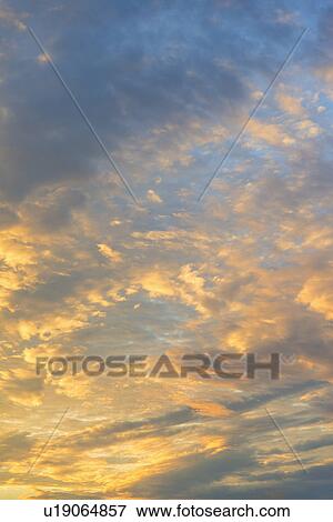 Sunset sky View Large Photo Image Stock Photo - Sunset sky. Fotosearch