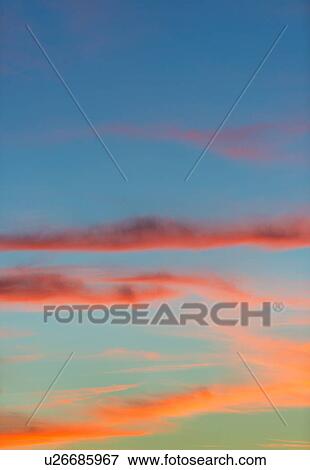Sunset sky View Large Photo Image Stock Photo - Sunset sky. Fotosearch