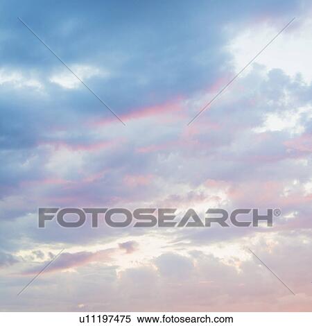Stock Photography - Sunset sky. Fotosearch