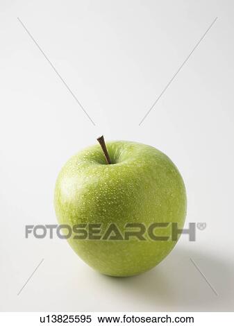 Stock Photography - Close up of green apple. Fotosearch
