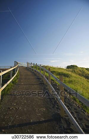 Stock Photograph - Paved road on rural hillside. Fotosearch