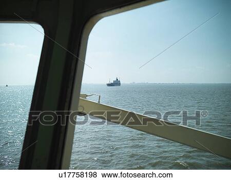 Ship and ocean viewed from bridge View Large Photo Image Stock Photo - Ship and ocean viewed from bridge. Fotosearch