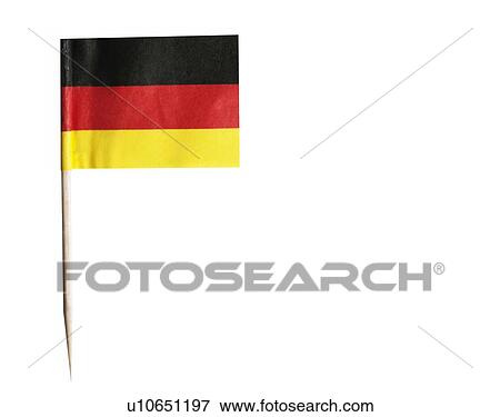 German flag in toothpick against white background View Large Photo Image Stock Photo - German flag in toothpick against white background. Fotosearch