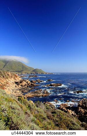 Aerial view of rocky coastline View Large Photo Image Picture - Aerial view of rocky coastline. Fotosearch