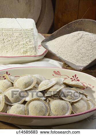 Bowl of fresh pasta with cheeses View Large Photo Image Stock Image - Bowl of fresh pasta with cheeses. Fotosearch