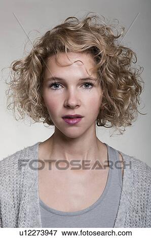 Close up of womans surprised face View Large Photo Image Stock Photo - Close up of womans surprised face. Fotosearch