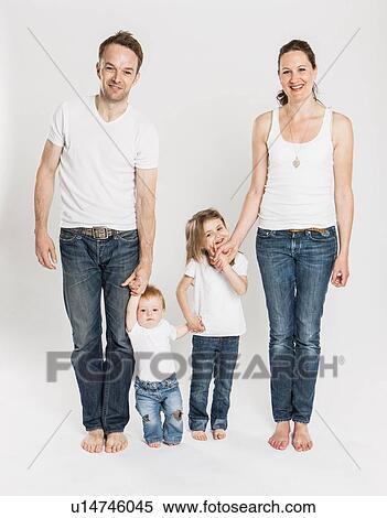 Stock Photography - Smiling children posing together. Fotosearch
