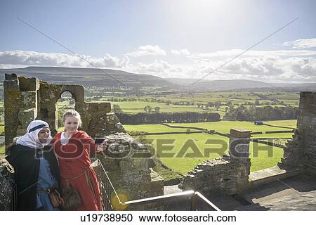 Students in period dress at castle View Large Photo Image Stock Image - Students in period dress at castle. Fotosearch