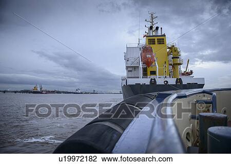 Tugboat deck and stern of ship View Large Photo Image Stock Image - Tugboat deck and stern of ship. Fotosearch