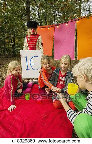 Children selling self-made drinks View Large Photo Image Stock Photo - Children selling self-made drinks. Fotosearch