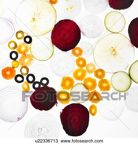 Sliced vegetables on counter View Large Photo Image Stock Image - Sliced vegetables on counter. Fotosearch